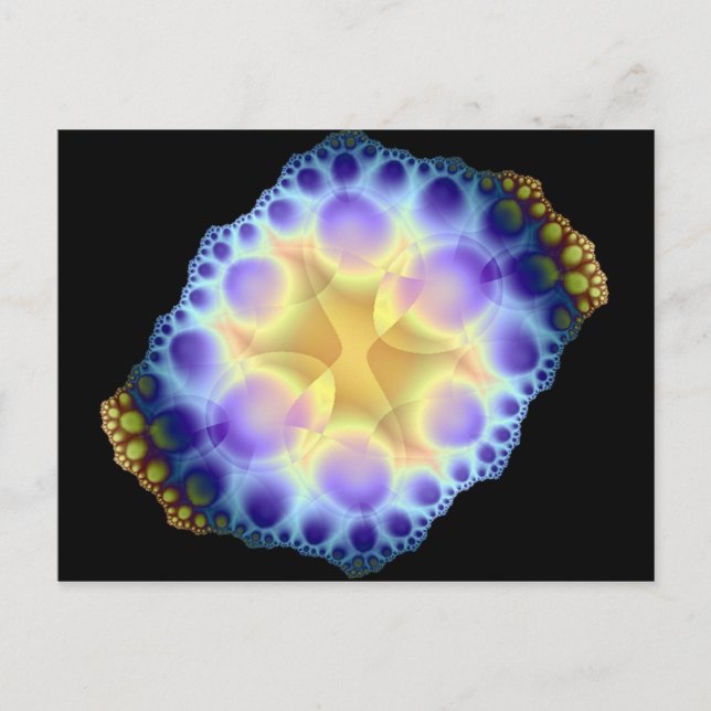 postal de erizo de mar (Anverso)