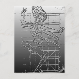 Postal de esbozo de Kurukulla