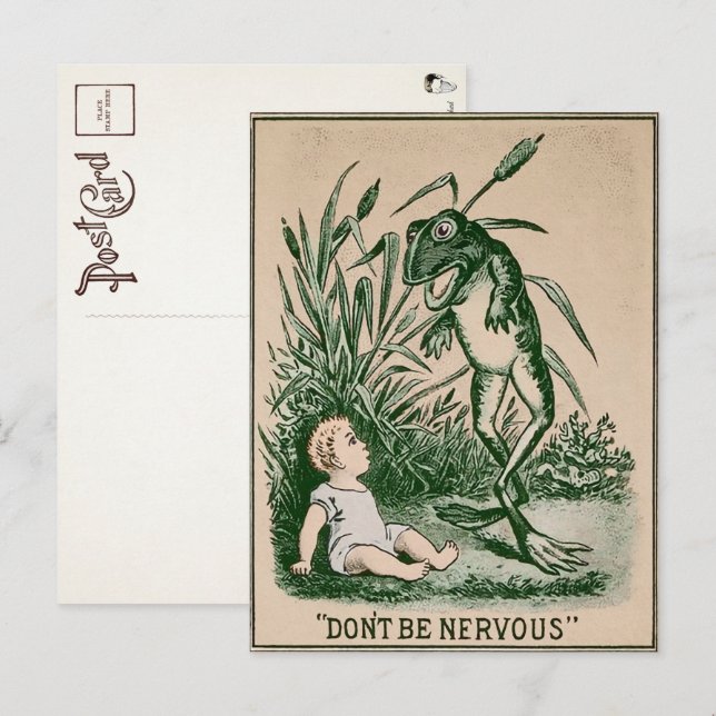 Postal de escarcha escarpada  (Anverso / Reverso)