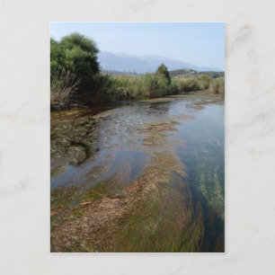 Postal de escena del río