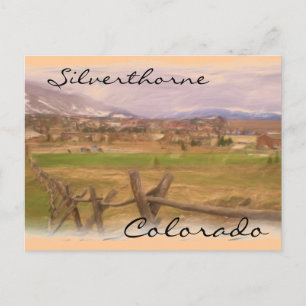 Postal de escenario de Silvicultura Colorado