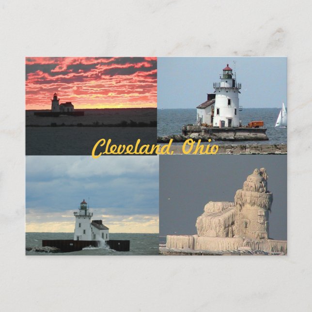 Postal de Escenario Oeste (Cleveland, Ohio) (Anverso)
