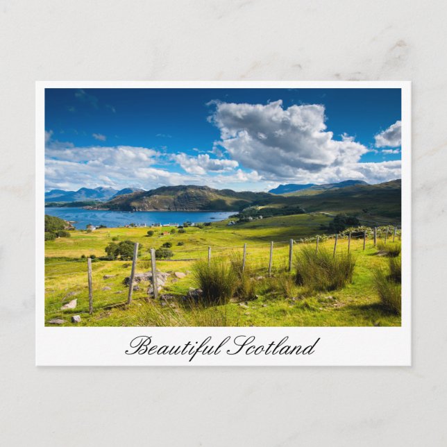 postal de Escocia (Anverso)