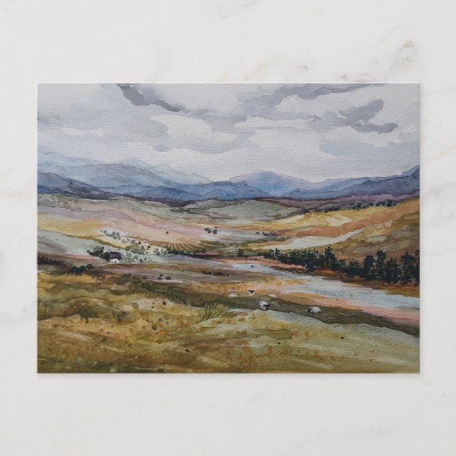 Postal de Escocia (Anverso)