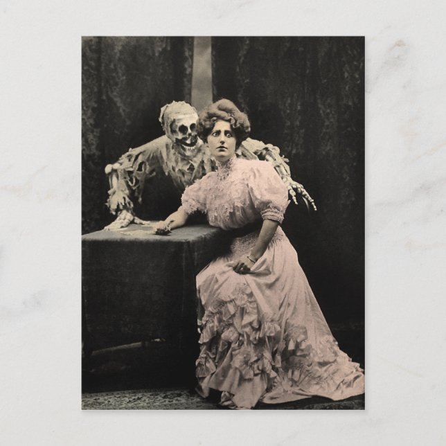 Postal de escrúpulos de época (Anverso)