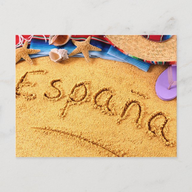 Postal de España España Beach (Anverso)