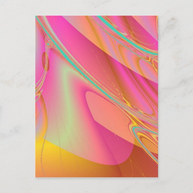 Postal de espirales de Gumdrop (Anverso)