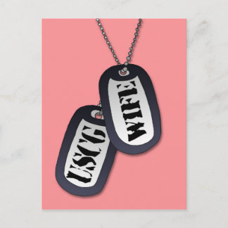 Postal de esposas USCG