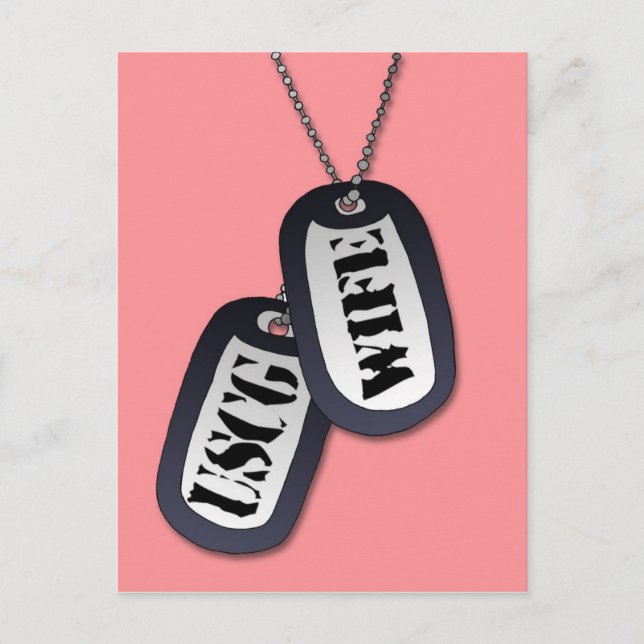 Postal de esposas USCG (Anverso)