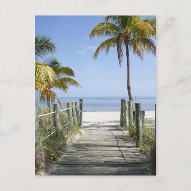 Postal De esta manera al paraíso (Anverso)