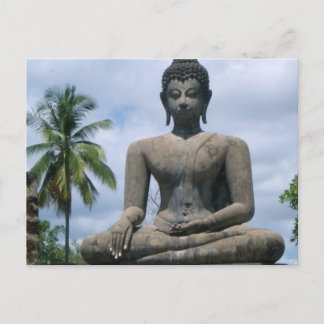 Postal de estatua de Buda