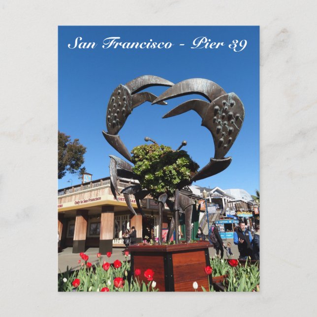 Postal de estatua de la estatua de la estatua del  (Anverso)