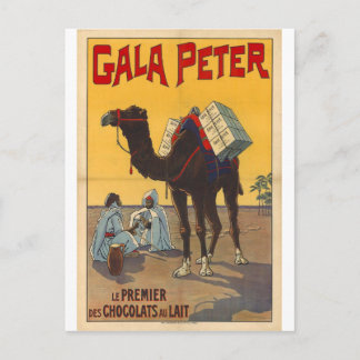 postal de estilo antiguo dromedary
