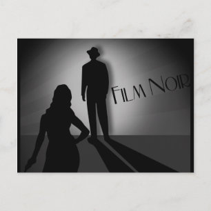 postal de estilo cinematográfico clásico