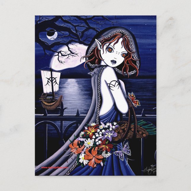 Postal de estilo de río Persephone (Anverso)