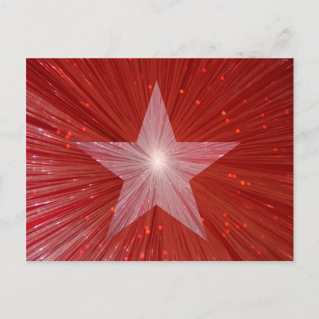 postal de Estrella Roja (Anverso)