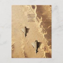 postal de Eurofighter para tifón