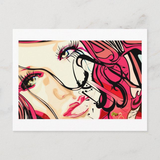 Postal de experimento cruel (Anverso)