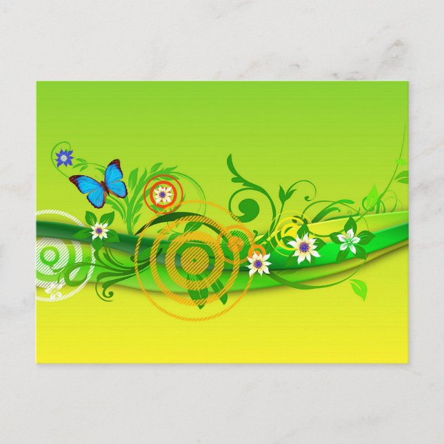 Postal de explosión de primavera (Anverso)