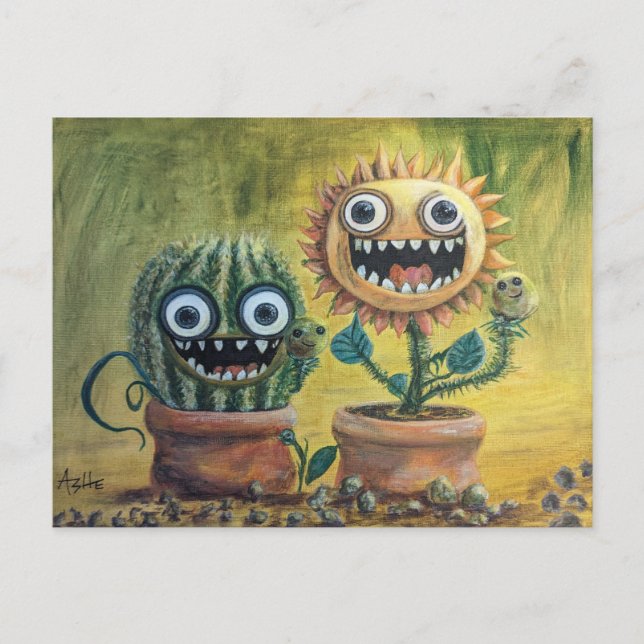 Postal de fantasía (Anverso)