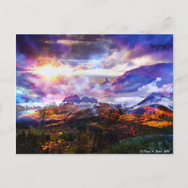 postal de fantasía (Anverso)