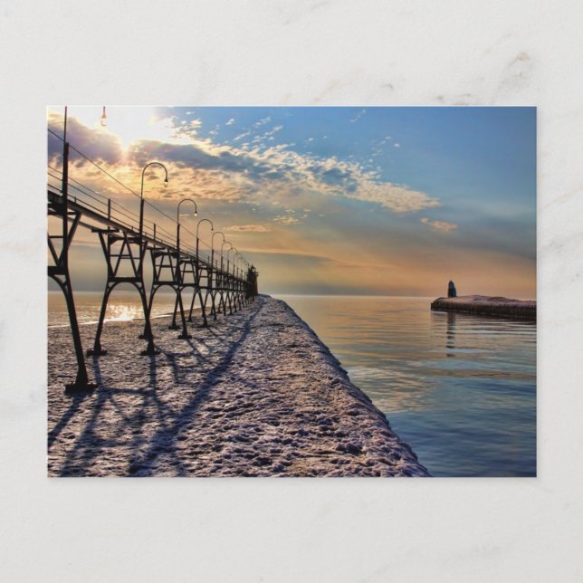 Postal de faro (Anverso)