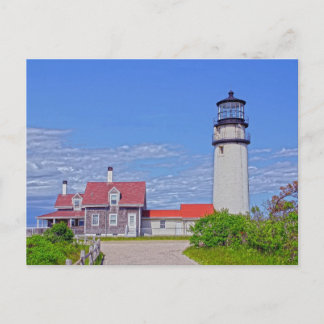 Postal de faro de Cape Cod