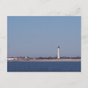 Postal de faro de Cape May