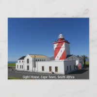Postal de faro de Ciudad del Cabo