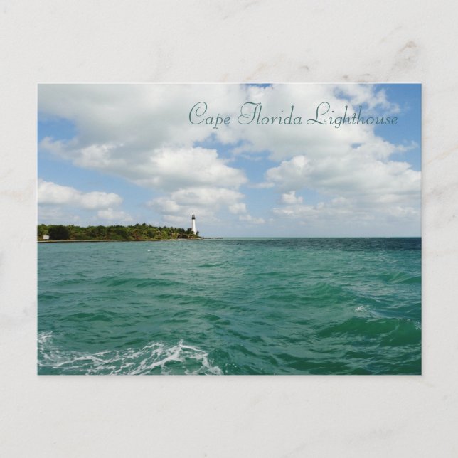 Postal de faro de Florida del Cabo (Anverso)