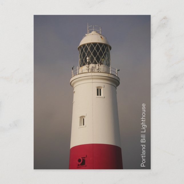 Postal de faro de Portland Bill (Anverso)