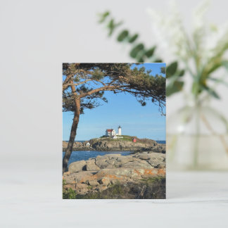 Postal de faro nubble
