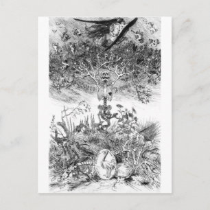 Postal de Felicien Rops