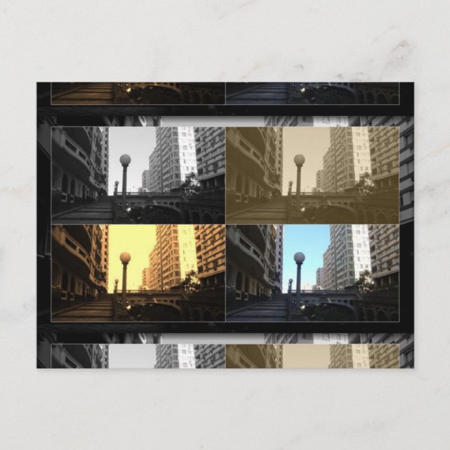 Postal de Festas de Fim de Ano Porto Alegre - RS (Anverso)