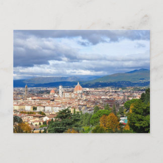 Postal de Florencia, Italia