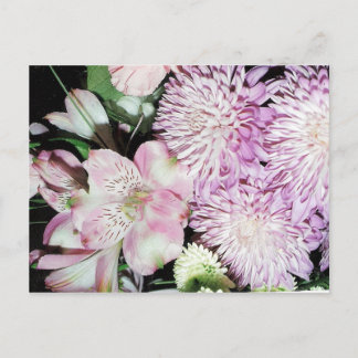 postal de flores