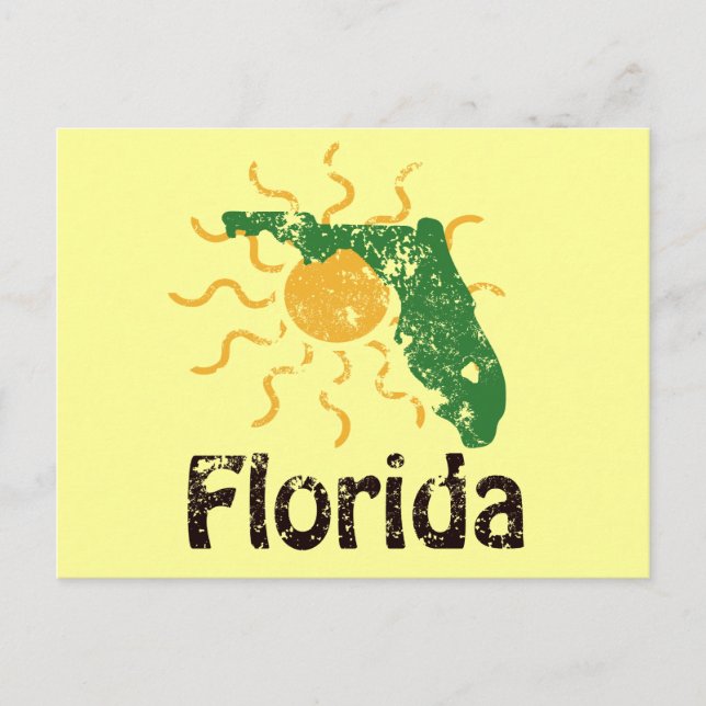 Postal de Florida Sunny (Anverso)