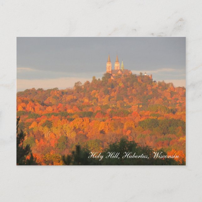 Postal de Foliage de Holy Hill Fall (Anverso)