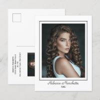 Postal de foto de perfil del actor de Borderline T