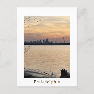 Postal de foto de Philadelphia Sunset