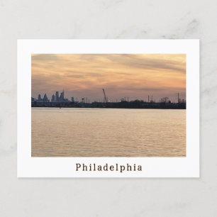 Postal de foto de Philadelphia Sunset