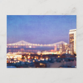 Postal de fotografía Bella Artes Glow Bridge Bay