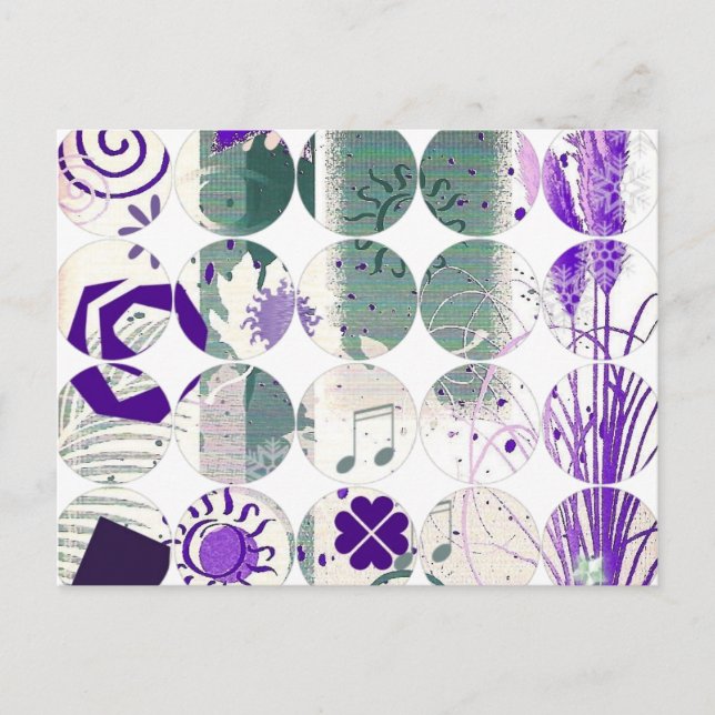 Postal de fotografía circular (Anverso)