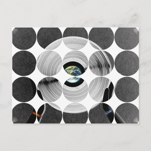 Postal de fotografía circular (Anverso)