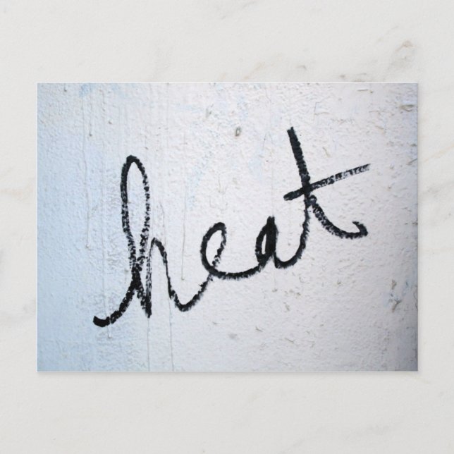 Postal de fotografía circular - Personalizada (Anverso)