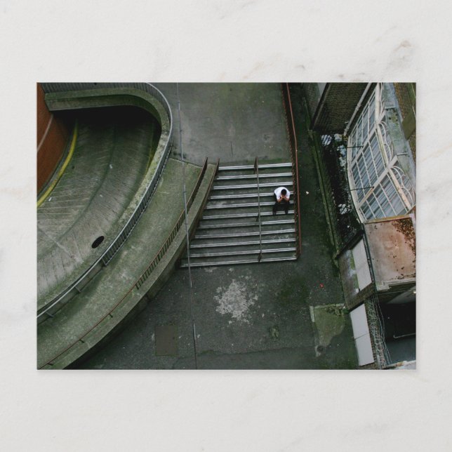 Postal de fotografía circular - Personalizada (Anverso)