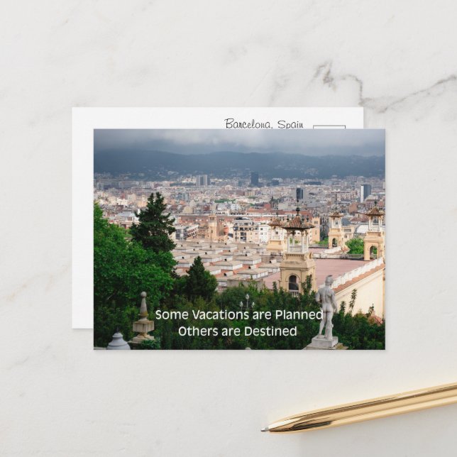 Postal de Fotografía de Viajes Wanderlust (Anverso/Reverso In Situ)