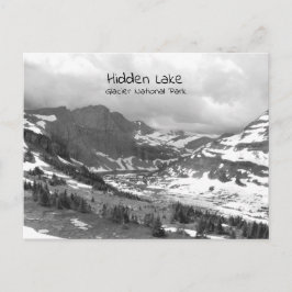 Postal de fotografía en blanco y negro sobre el la