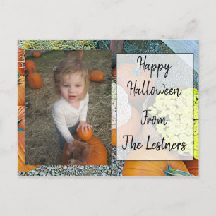 Postal de Fotos Personalizadas de Halloween