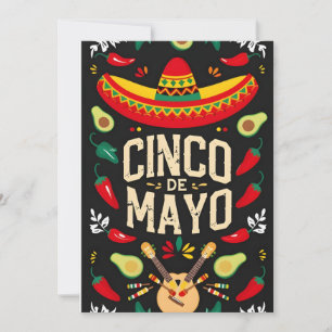 Postal de franja de serape